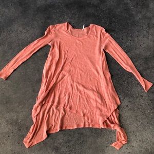 Free People Peach Tunic